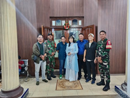 TNI-Polri Pastikan Ibadah Natal Berlangsung Khidmat dan Teduh