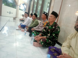 Danramil 0816/03 Buduran Hadiri Sema’an Alquran Haul ke-47 KH Ali Mas’ud, Perkuat Sinergi TNI dan Ulama