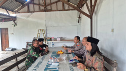 Perkuat Sinergi Aparat Teritorial dan Pelajar NU, Babinsa Wonoayu Hadiri Konferancab XV IPNU–IPPNU