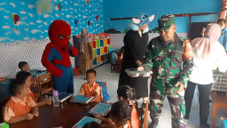 Babinsa Prambon Dampingi Luncuran SPPG, Hadirkan Gizi untuk Generasi Prambon