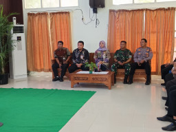 Perkuat Sinergitas Forkopimcam, Danramil Gedangan Hadiri Pisah Kenal Pejabat Struktural Kecamatan