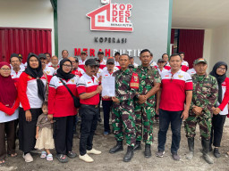 Pembangunan Koperasi Merah Putih di desa Rangkah Kidul selesai 100 % tepat waktu.