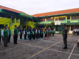 Babinsa Kureksari Kobarkan Semangat dan Kebersamaan Kader PKPNU