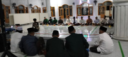 Pastikan Aman dan Kondusif, Babinsa Hadiri Safari Ramadhan MWCNU di Desa Junwangi