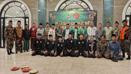 Sinergi TNI dan Banser, Posko Pam Swakarsa Ramadhan 1447 H Resmi Dibuka di Wadungasih
