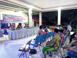 Dukung Kemandirian Ekonomi Desa, Danramil Wonoayu Hadiri Musdesus Pembangunan Koperasi Merah Putih