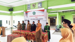 Danramil Krian Hadiri Pelantikan Perangkat Desa Sidorejo, Perkuat Sinergi Pelayanan Masyarakat