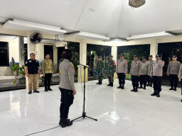 Apel Gabungan Sedati, Sinergi Aparat Jaga Khusyuknya Idul Fitri 1447 H