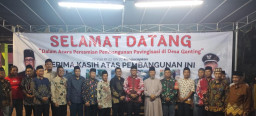 Peresmian Papingisasi di Desa Ganting, Wujud Nyata Pembangunan dan Kebersamaan Warga