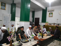 Babinsa Sidorejo Hadiri Haul ke-16 KH. Iskandar, Perkuat Silaturahmi dan Nilai Keagamaan