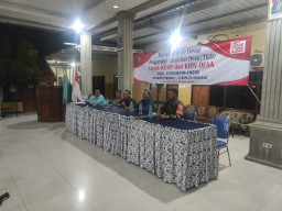 Musdes Pengurukan TKD 2026, Babinsa Simo Angin-Angin Tekankan Transparansi dan Kebersamaan