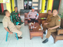 Komsos Humanis Babinsa Wonoayu, Perkuat Sinergi 3 Pilar Jaga Kamtibmas Wilayah