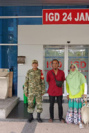 ​Langkah Humanis Pemdes Prasung dan Babinsa Bawa Harapan Sembuh Bagi Andre Basuki