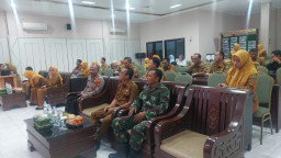 Danramil Taman Hadiri Minilokakarya Lintas Sektor, Perkuat Desa Siaga Tuberkulosis 