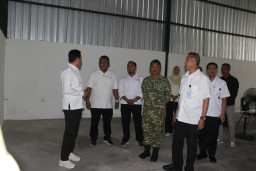 Dandim 0816/Sidoarjo Sambut Tim KSP RI, Tinjau Koperasi Merah Putih dan Layanan Gizi Warga
