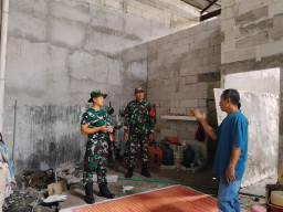 Danramil Waru Tinjau Dapur Sehat MBG Kureksari, Pastikan Program Berjalan Optimal