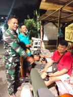 Patroli Babinsa Sawotratap Perkuat Rasa Aman, Cegah Aksi Gengster Sejak Dini