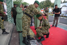 Tradisi Lepas Sambut Dandim 0816/Sidoarjo, Estafet Kepemimpinan Berlanjut dengan Semangat Pengabdian