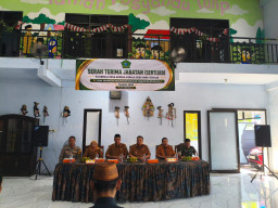Hadir di Sertijab Kades Sidomulyo, Danramil Buduran: Kita Bangun Desa Bersama