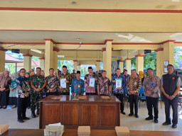 Sertijab Tiga Kepala Desa di Krian Berlangsung Tertib, Perkuat Tata Kelola Pemerintahan dan Sinergi Membangun Desa