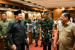 Sinergi Membangun Sidoarjo, Dandim 0816 Hadiri Rapat Paripurna DPRD