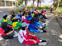 Latih Paskibra Sejak Dini, Koramil Krian Tanamkan Disiplin dan Jiwa Kebangsaan