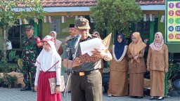 Danramil 0816/15 Sukodono Pimpin Upacara Hari Kebangkitan Nasional Ke-116