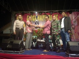 Desa binaan serda Sukaryono Kel Urangagung juara 1 lomba Siskamling