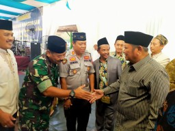 Danramil Hadiri Pengajian Maulid Nabi Muhammad SAW Tahun 1441 H