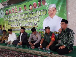 Babinsa Koramil 0816/02 Candi Menyatu Dengan Warga Nahdliyin Melalui Istigh