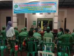 Danramil0816/10 Balongbendo hadiri acara Pelatihan keterampilan tanggap ben