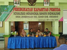 Danramil 0816/02 Candi Tekankan Peran Generasi Muda Dalam Menangkal Radikal