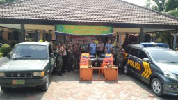 Forkopimka Tarik Apel Gelar Tanggap Darurat Bencana Alam Di Tarik