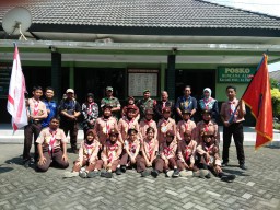 Koramil 0816/04 porong berikan wasbang ke peserta LKDA