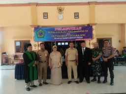Danramil 12 Prambon hadiri Pengambilan Sumpah dan Pelantikan kasun