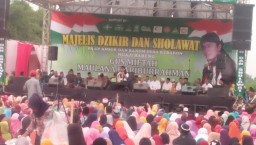 Serda Andi Junaedi Babinsa Kebaron Hadiri Zikir Akbar dan Do’a Bersama*