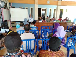 Danramil 0816/08 Jabon Hadiri Kegiatan Sosialisasi Sutet Di Desa Kedungpand
