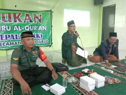 BABINSA KORAMIL 0816/01 sidoarjo hadiri kegiatan TABARRRUKAN