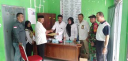 Hari pertama PEMBUKAAN PENDAFTARAN CALON KEPALA DESA Balongtani Jabon 2020-