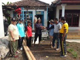 Anggota Ramil 07/ Krembung Ikuti KGR di Desa Tambakrejo
