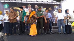 Batuud Koramil 0816/03 Buduran menghadiri gelar UMKM Arward