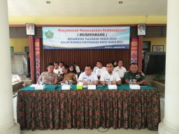 Danramil 05/Tulangan Turut Hadiri Acara Musrenbang Kec. Tulangan.*