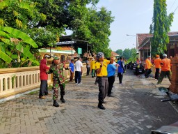 Babinsa Jabon Mengikuti SKJ Di Desa Balongtani