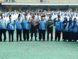 Danramil 0816/01 MOU tentang Wawasan kebangsaan dengan MTSN Sidoarjo
