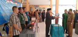 Danramil 0816/02 Candi Hadiri Pelantikan Penjabat Kades Kebonsari