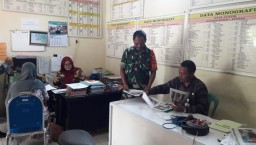 Keakraban Babinsa Bersama Kades dan perangkat Desa Keboguyang