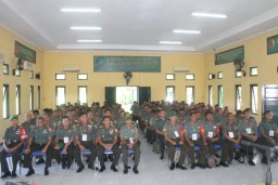 Latnister resmi di gelar di Makodim 0816/Sidoarjo