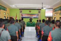 Dandim 0816/Sidoarjo pimpin upacara penutupan Latnister Kodim 0816/Sda