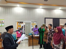 Forkopimka Jabon Adakan Pelantikan Dan Bimtek Menjelang Pilkades