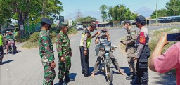 TNI-Polri Dan Satpol PP Jabon Beri Tindakan Pelanggar Masker Serta Bagi-Bag